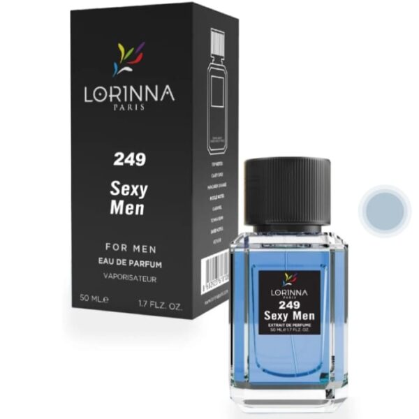 لورينا باريس 249 سيكسي مين - أو دو بارفان للرجال (LORINNA PARIS 249 Sexy Men - Eau de Parfum For Men)