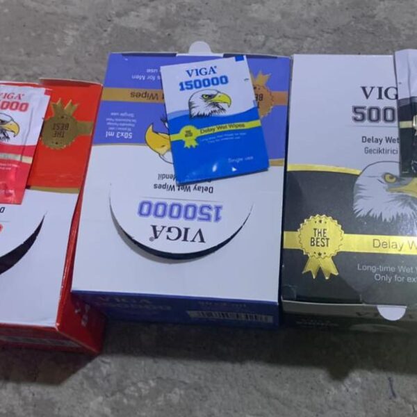 مناديل فيجا المبللة المؤخرة (Viga Delay Wet Wipes)